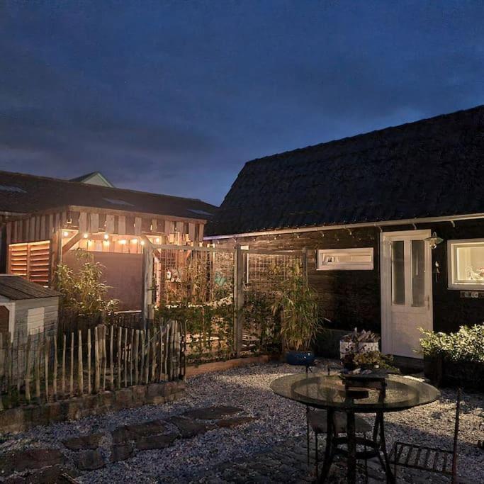 Wellness Chalet Met Jacuzzi, Sauna, Omheinde Tuin, Синт-Анналанд Экстерьер фото